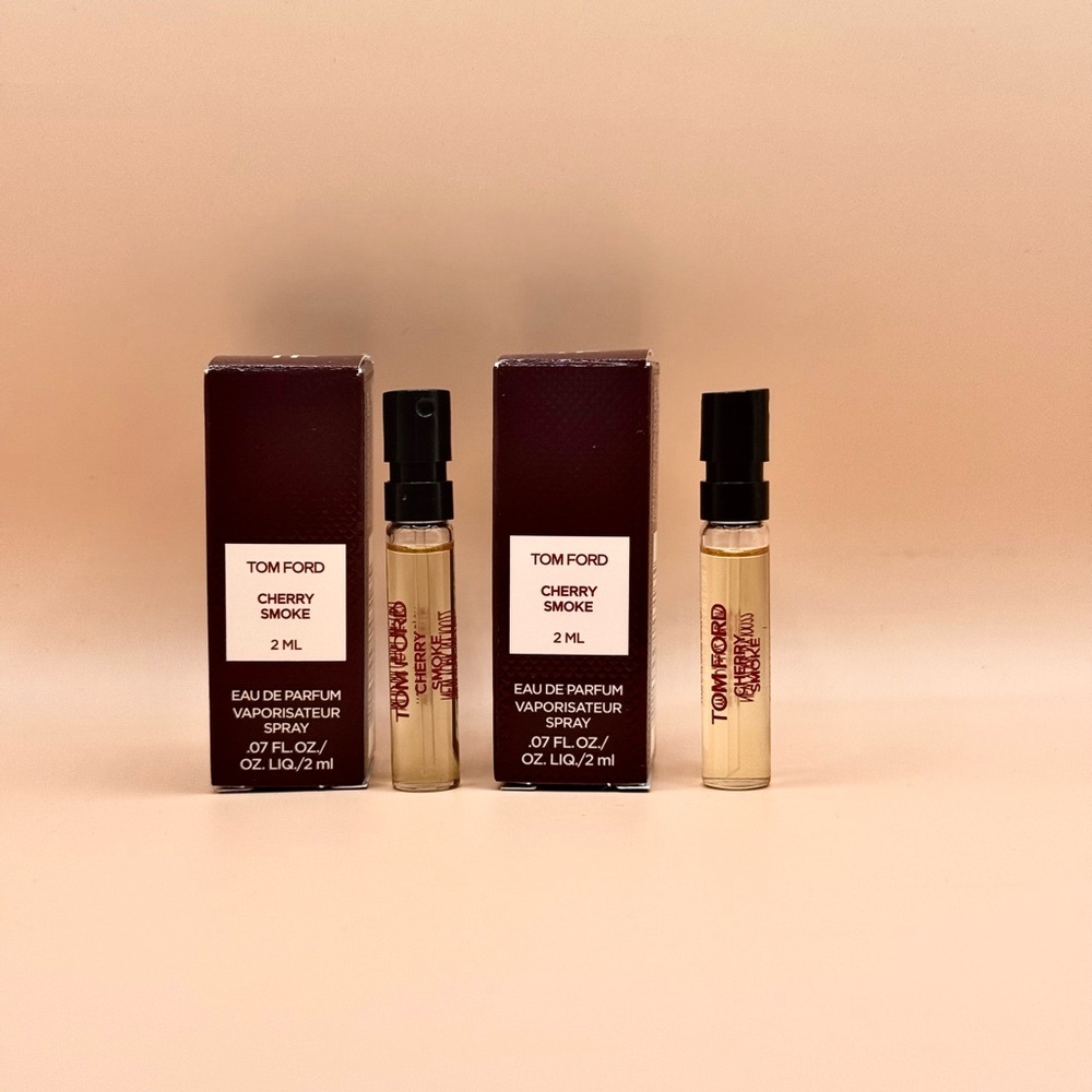 Tom Ford Cherry Smoke Eau de Parfum - 2ml Black and Brown